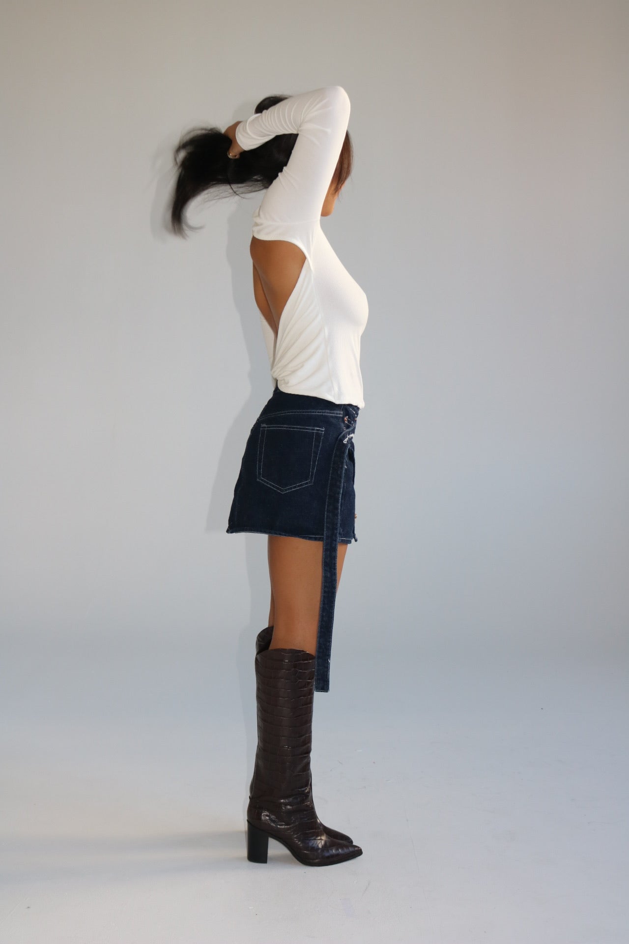 harper wrap skirt