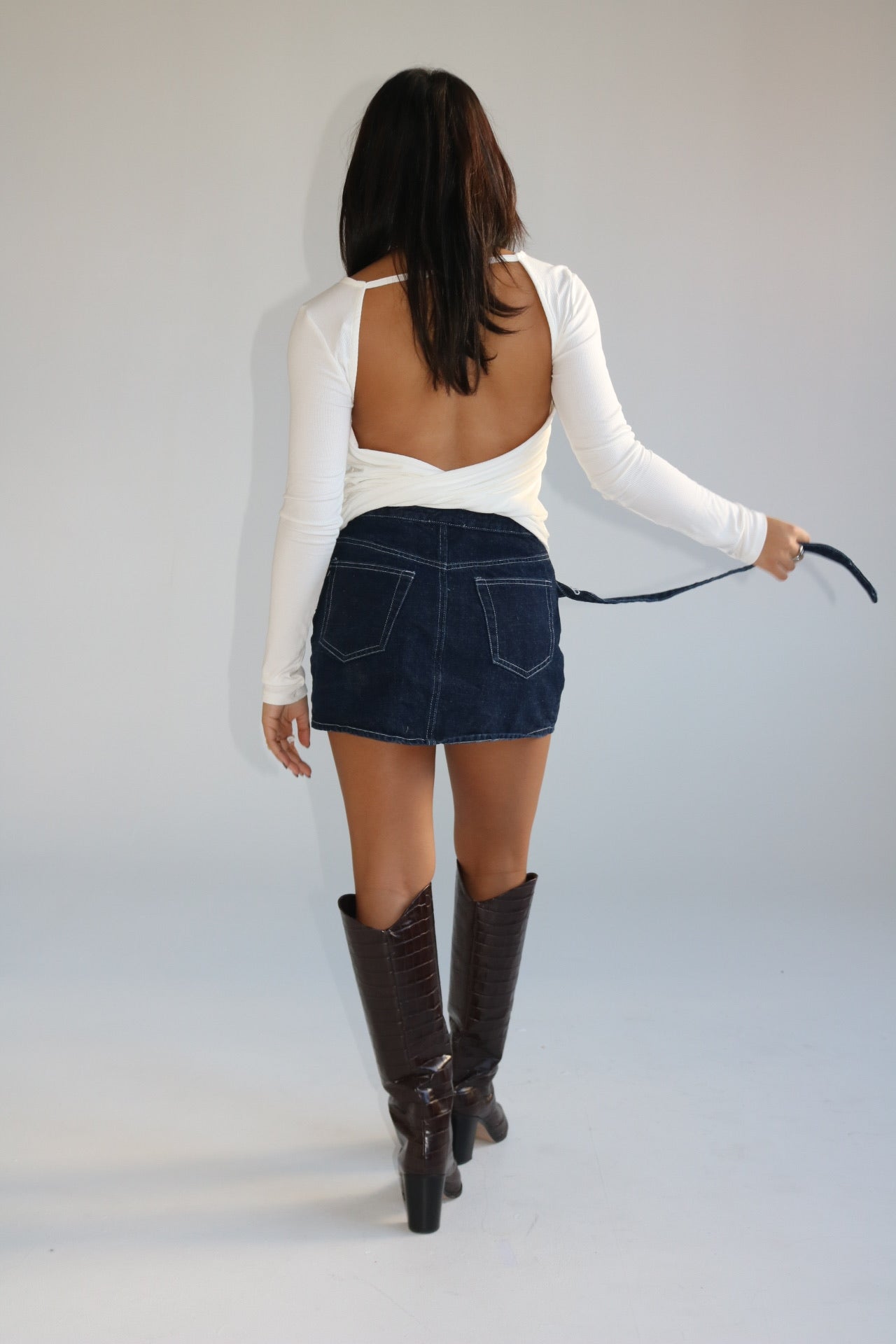 harper wrap skirt