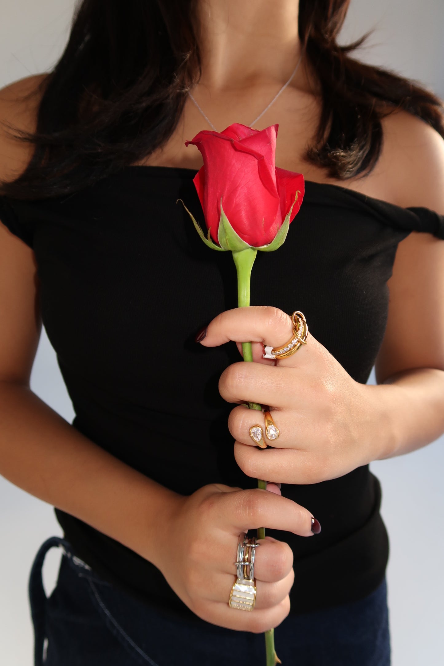 jj double diamond ring