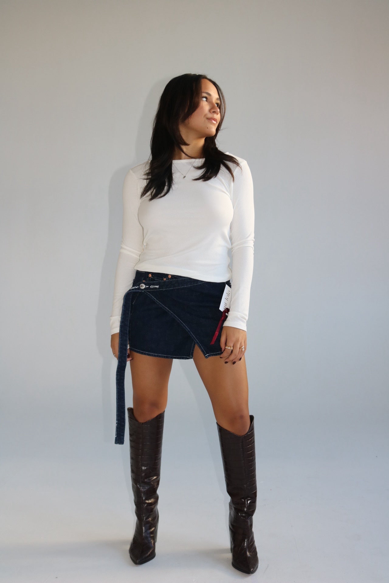 harper wrap skirt