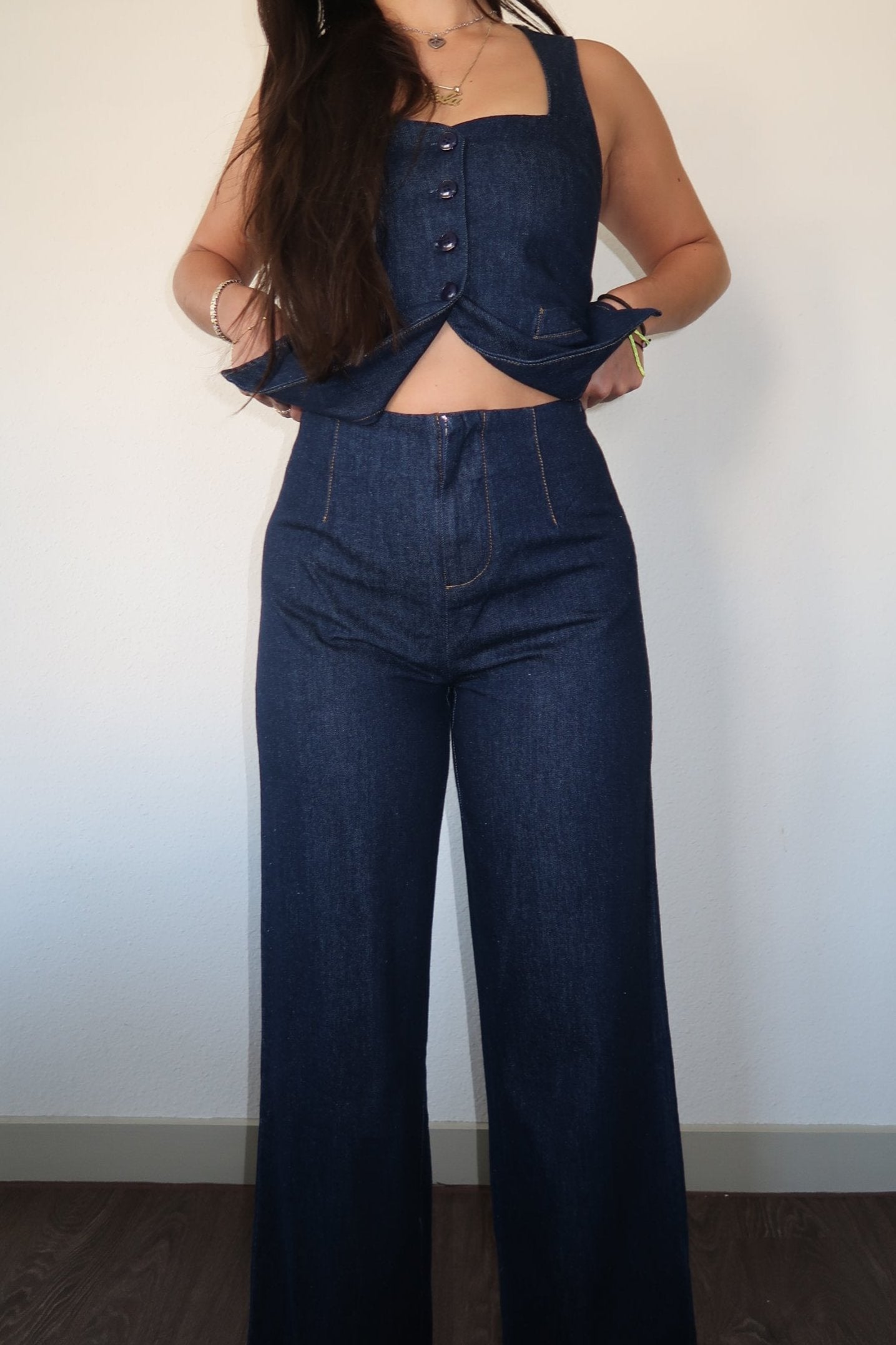 dreaming denim set pants